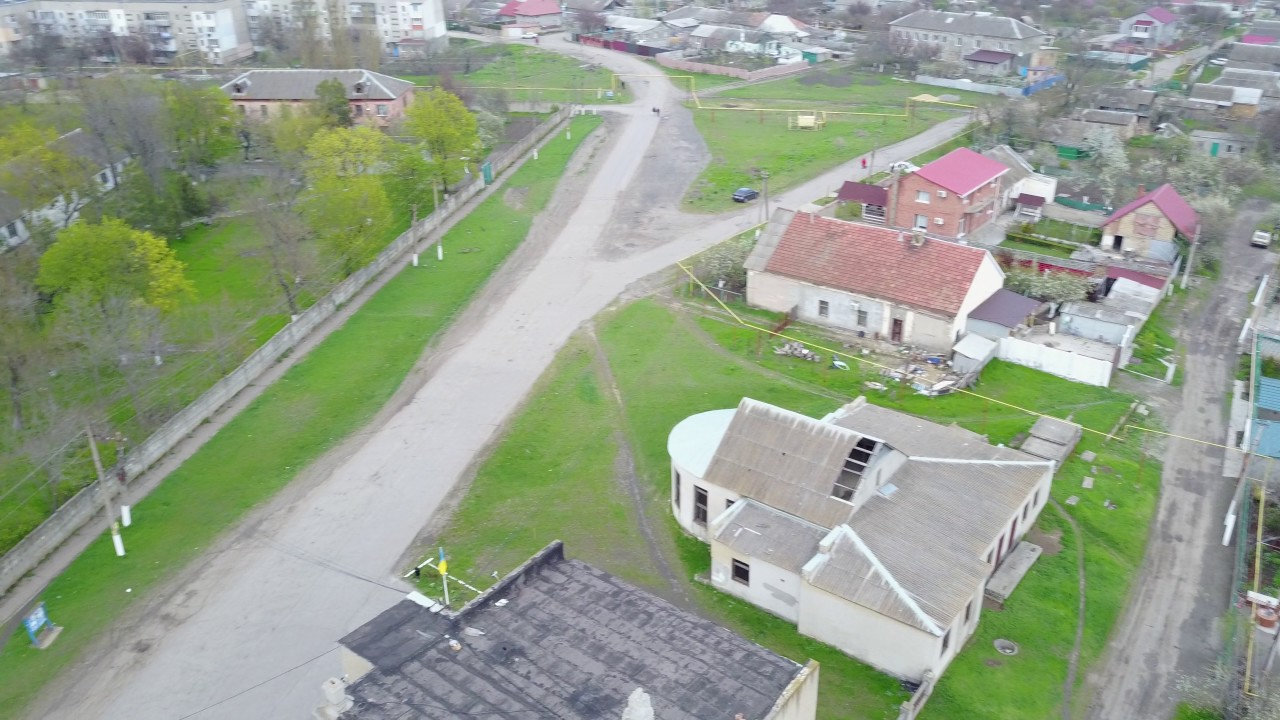 Одесская область, село Александровка, Лиманский район. С высоты птичьего полета-2