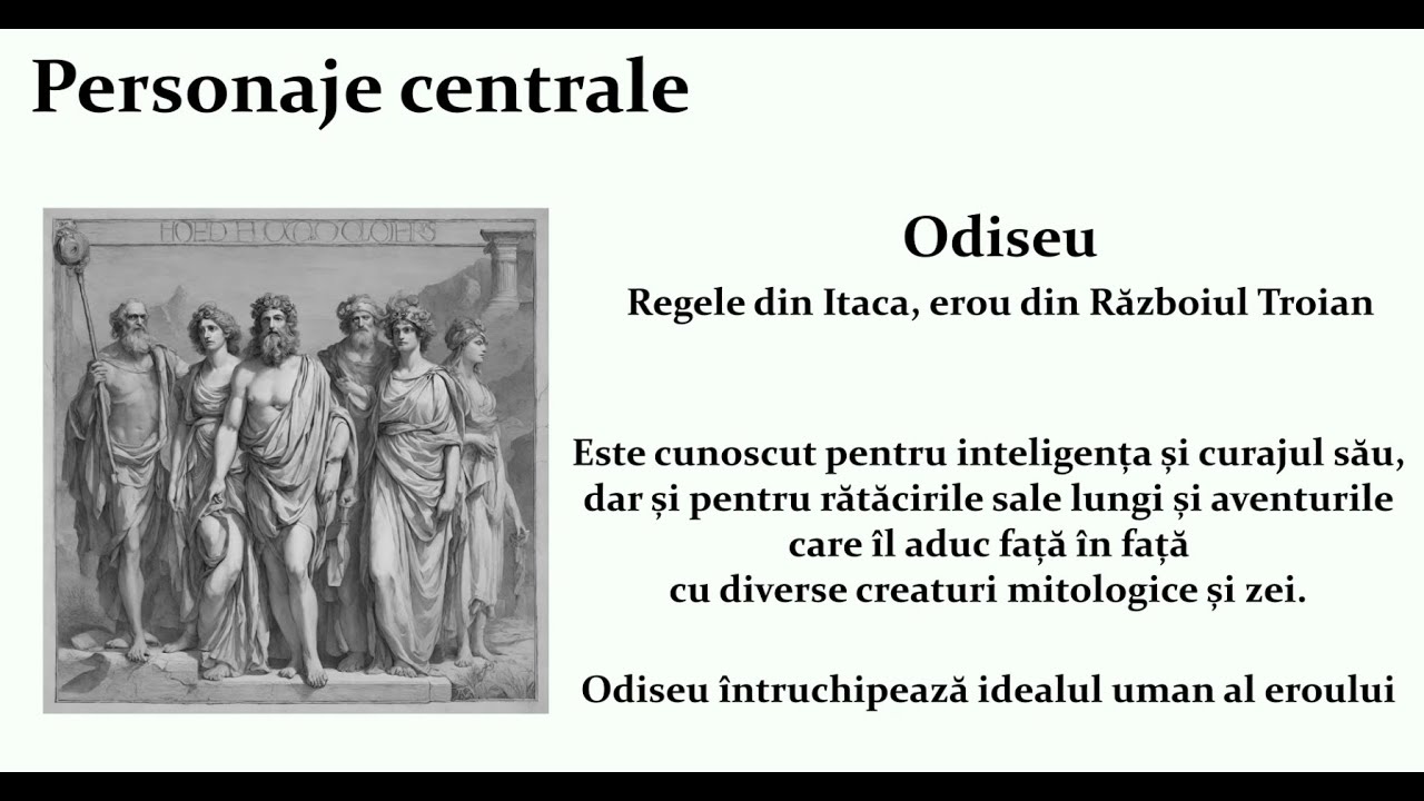 Odiseea - Homer - personaje, comentariu, semnificatie