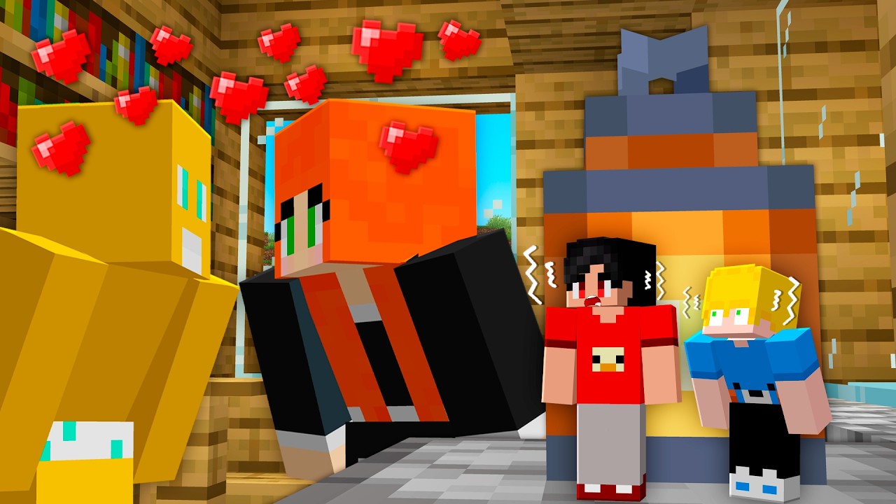 Me Encolhi e Descobri o que os Amigos Fazem no Minecraft!