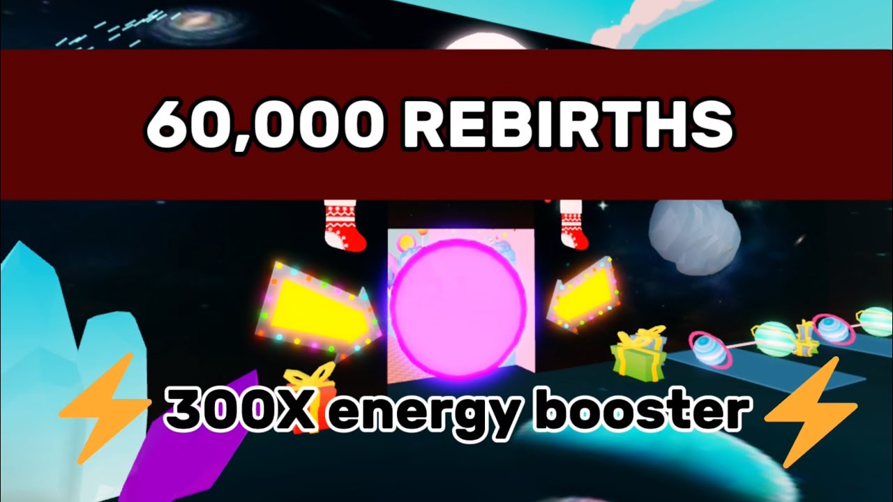 60 000 перерождений в симуляторе силача Roblox