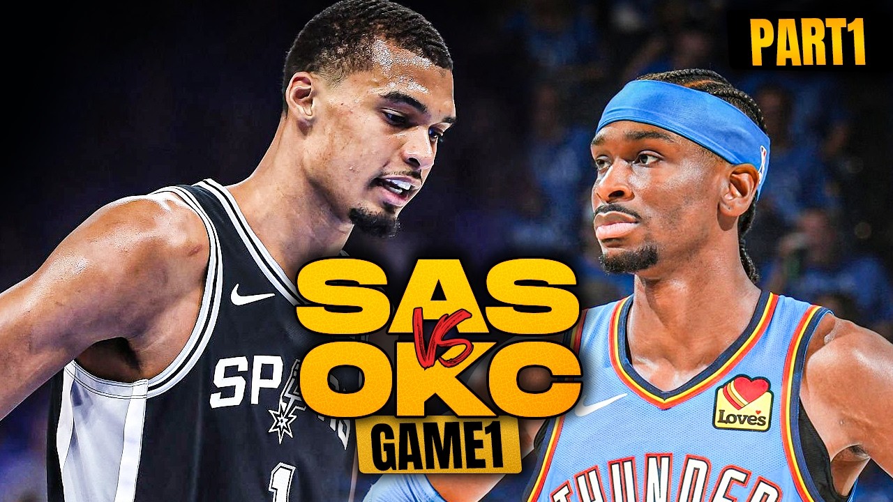 ЧАСТЬ 1: San Antonio Spurs против OKC Thunder, игра 1, лучшие моменты | Финал Западной конференци...