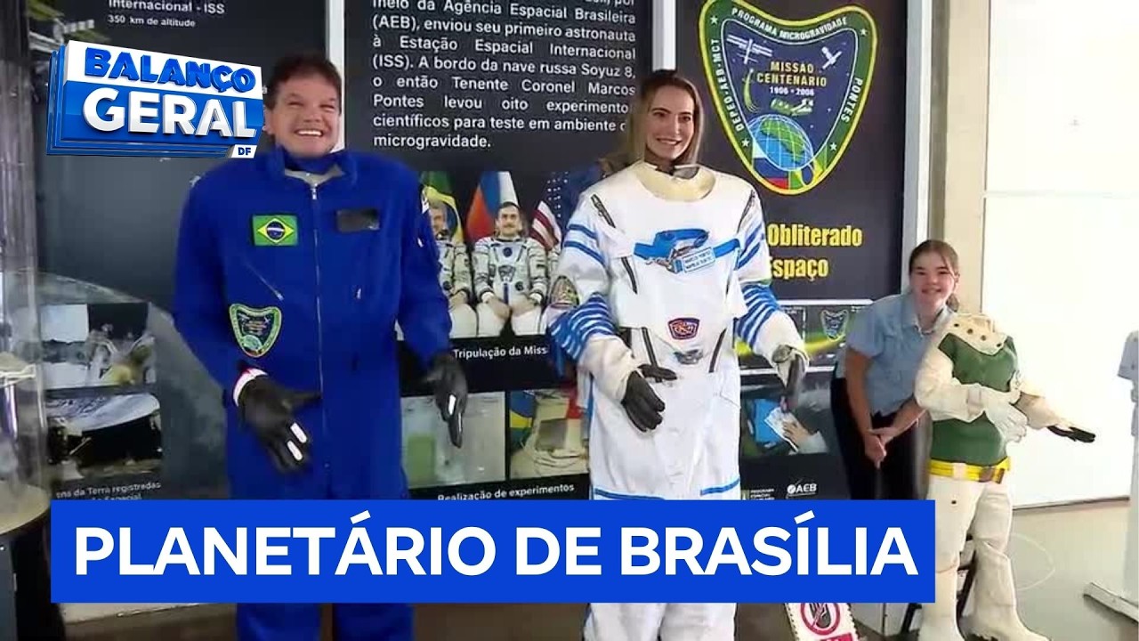 Planetário de Brasília atrai visitantes durante o feriado | Balanço Geral DF