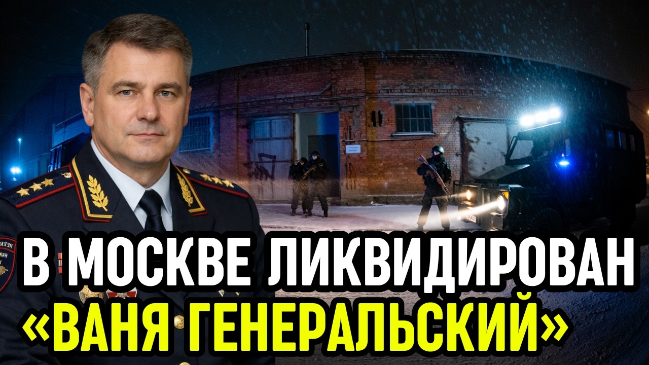 СРОЧНО! Спецназ ликвидировал сына генерала МВД