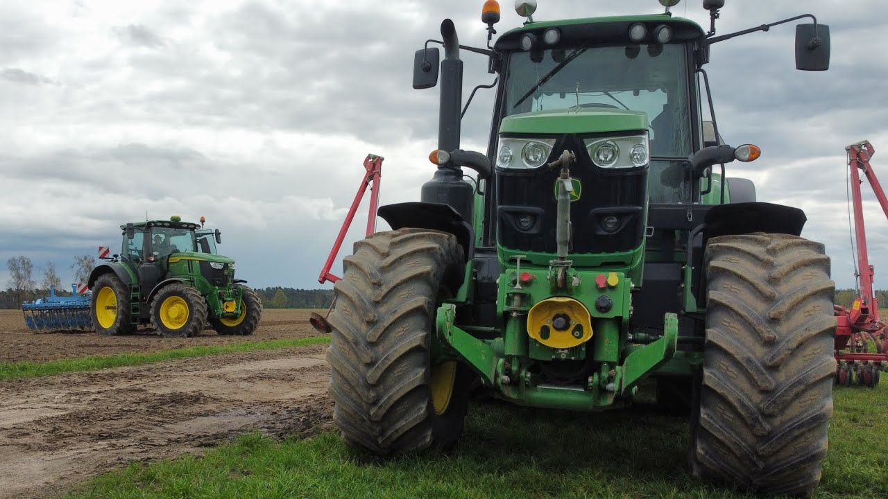 🔥Siew Łubinu Butan 2024🔥HR SMOLICE🔥2x John Deere🔥