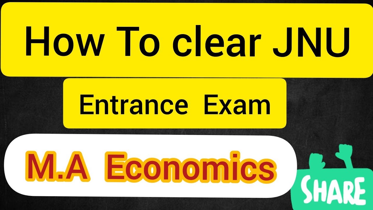 How to crack JNU Entrance exam || M.A Economics CESP|| Booklist for economics entrance exam ||