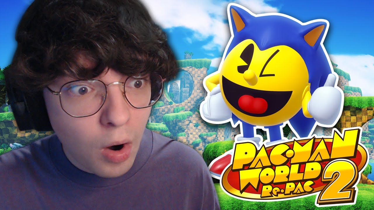 The PAC-MAN WORLD 2 Re-PAC Sonic DLC Is CRAZY!!
