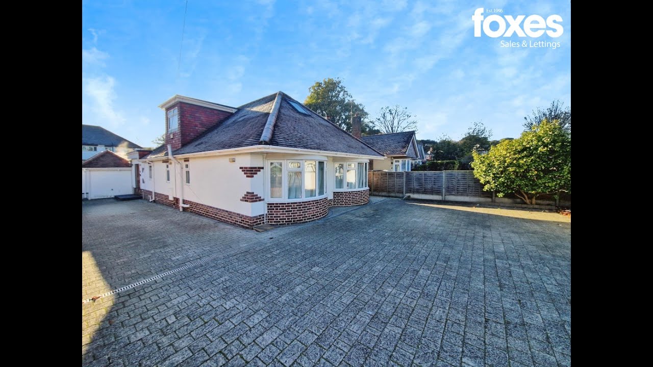 45 Leydene Avenue, Queens Park, Bournemouth, BH8 9JQ - A five bedroom chalet style house