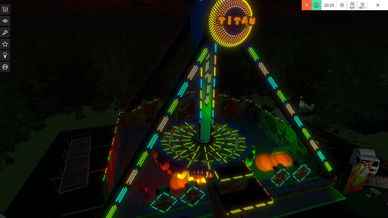 Virtual rides 3 - funfair simulator - Titan
