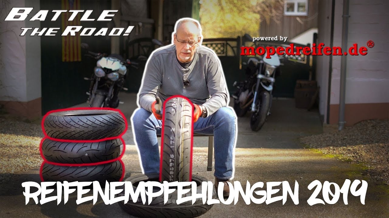 Motorrad-Reifenempfehlungen 2019 by mopedreifen.de