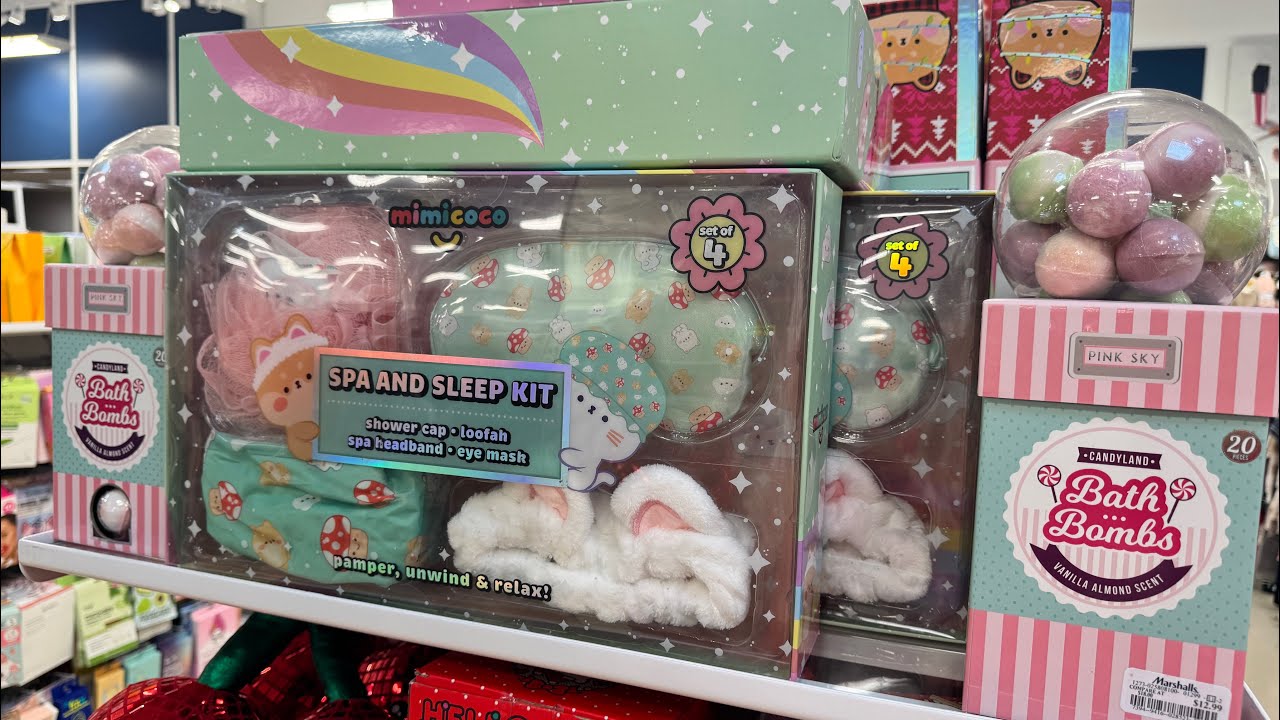 All the Gift Sets at Marshall’s for the Holidays .. Quiet Shopping with Me