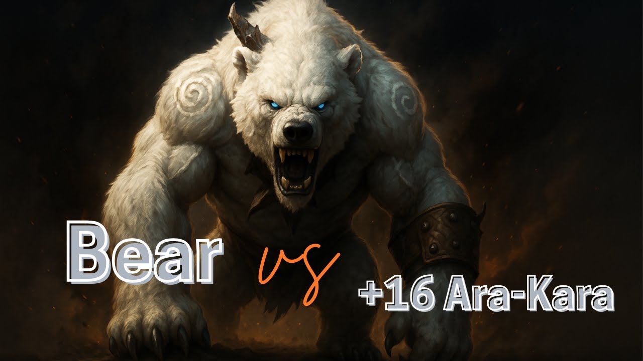 16 Ara-Kara M+ on Guardian (Bear) Druid
