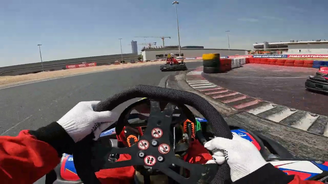 1 lap / Dubai Outdoor Kartdrome / Rental Sodi RX8