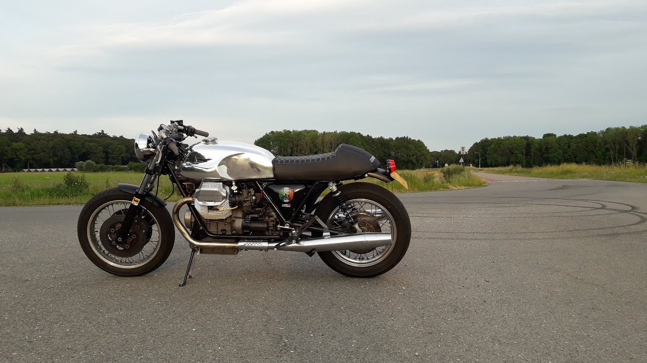 Moto Guzzi Caferacer build / walk around