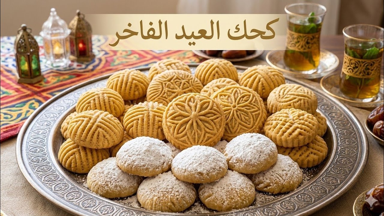 #كحك_العيد_الدايب🫓علي أصوله👍نقشه ثابته وتسوية مظبوطه👌بتكات واسرار أول مره تعرفيها#تجهيزات_العيد #كحك
