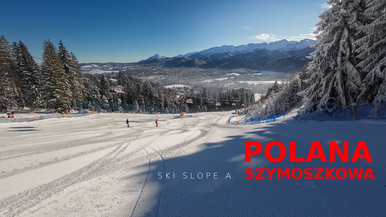 🇵🇱 Polana Szymoszkowa | Ski slope A | 4K