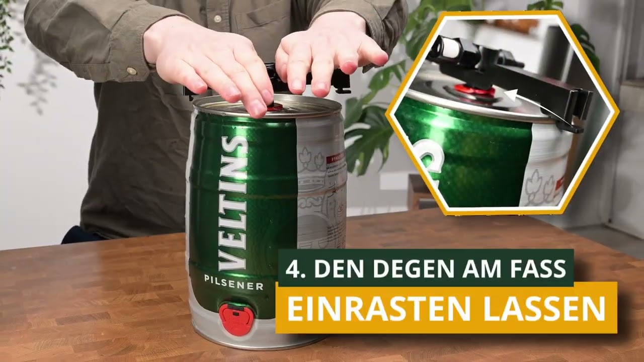 Bomann Bierzapfanlage BZ 6029 CB Aufbau/Anleitung