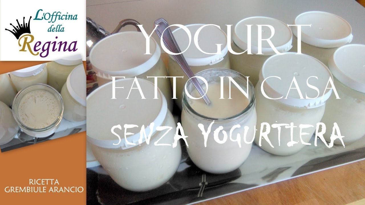 Yogurt fatto in casa senza yogurtiera - Con latte di soia o con latte vaccino