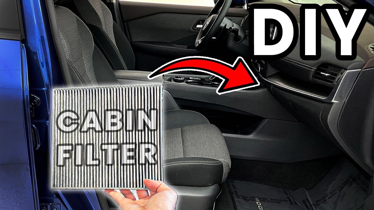 DIY 2021-2025 Nissan Rogue Cabin Air Filter Replacement | Replace Nissan Rogue Cabin Air Filter