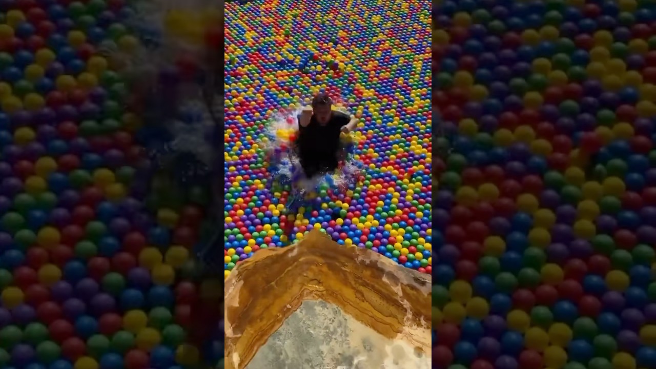 How many BALL PIT Balls are in our POOL?!