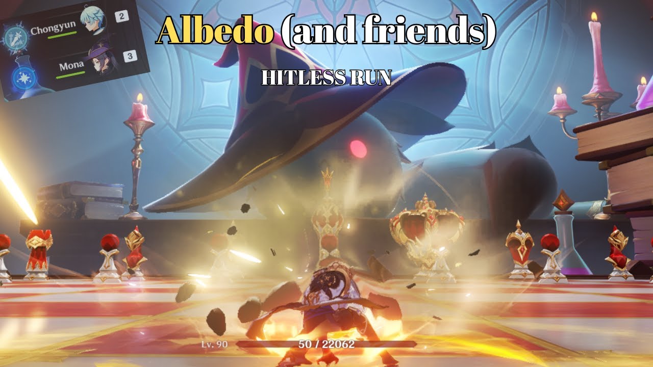 Albedo (& friends) Hitless Chess Run