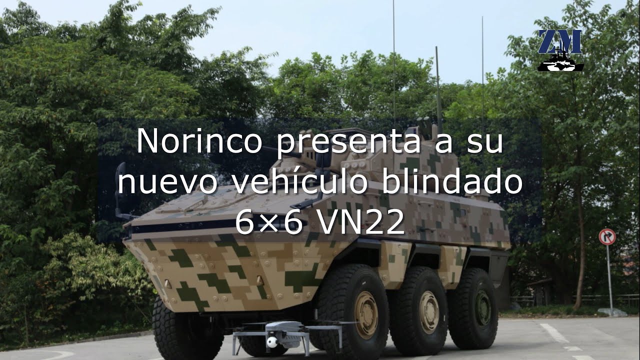 EXCLUSIVO: Norinco presenta a su nuevo vehículo blindado 6×6 VN22