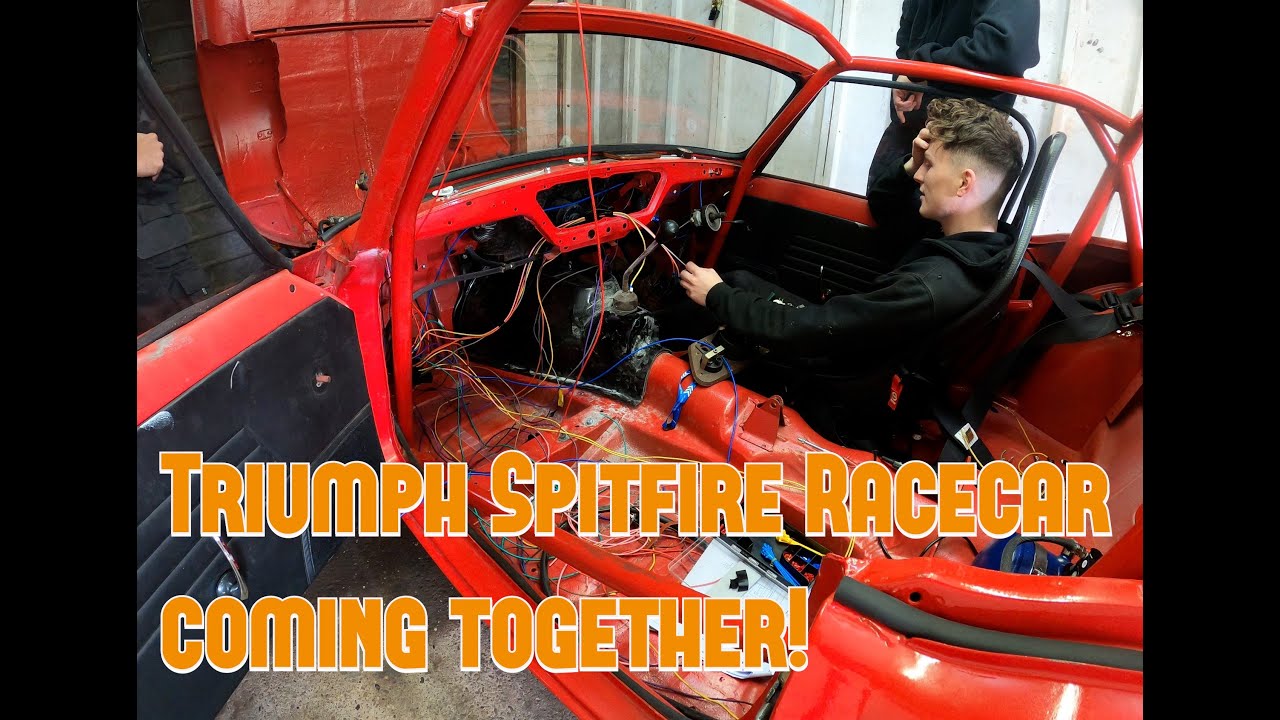 Triumph Spitfire Racecar coming together!