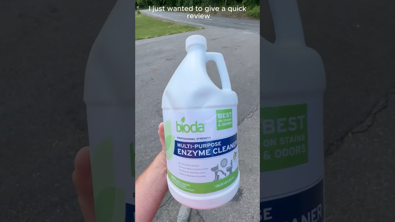Bioda Enzyme Cleaner Review — So Many Uses! What You Must Know Before Buying (Link Below!)