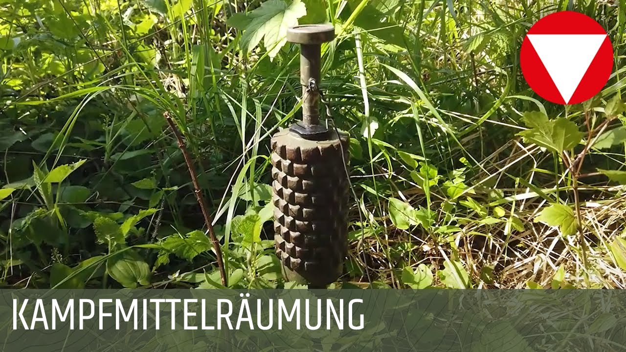 Kampfmittelräumung durch die Villacher Pioniere