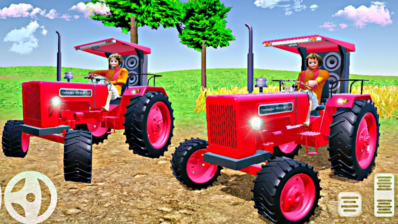 indian tractor simulator pro - Mahindra tractor game - best tractor modified game - mini tractor