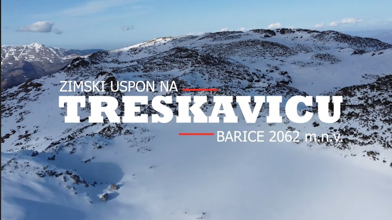 Zimski uspon na Treskavicu - Dujmovska brda; Čardaci; Barice 2062 m.n.v.; Kota 2048; Opaljeni kuk