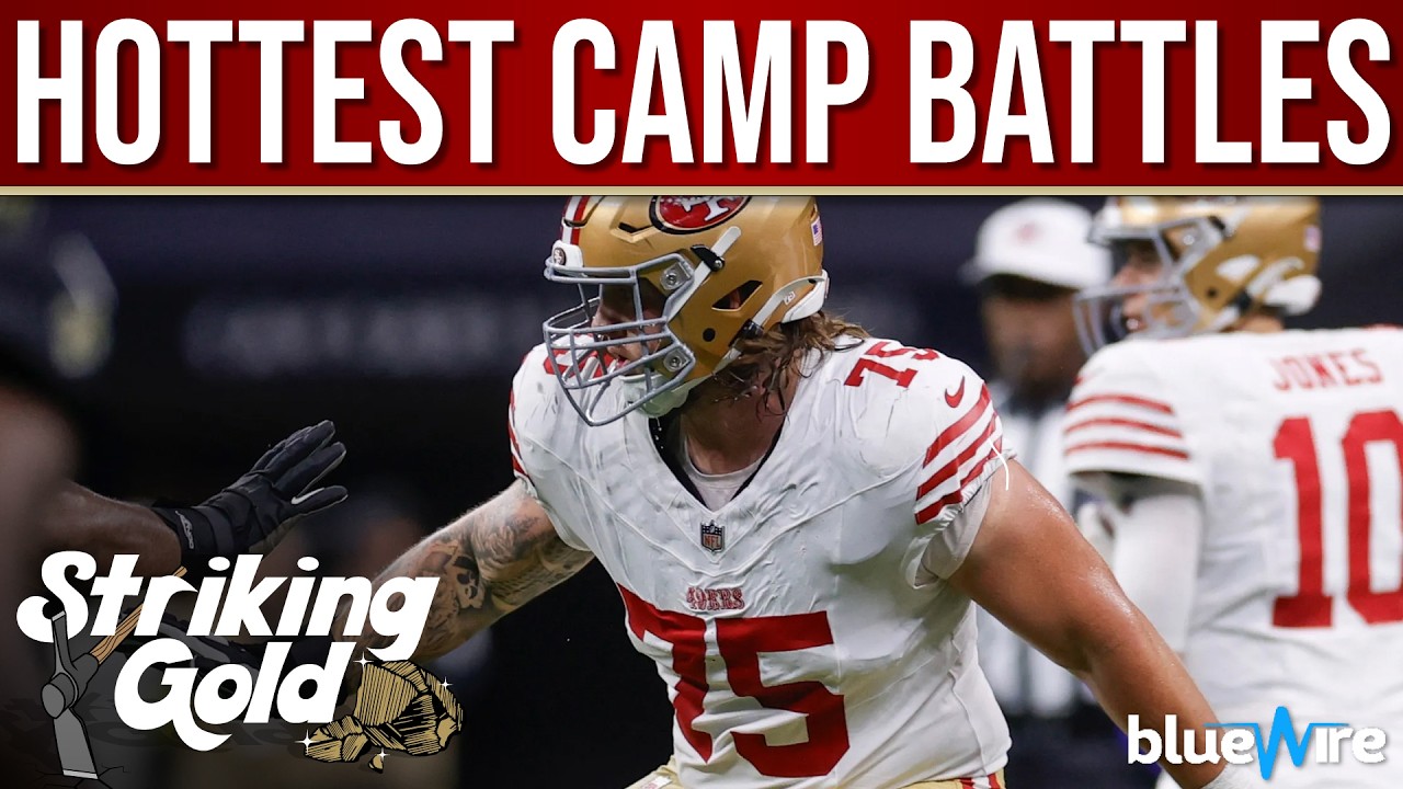 What are the 49ers&rsquo; Hottest Training Camp Battles of 2026?