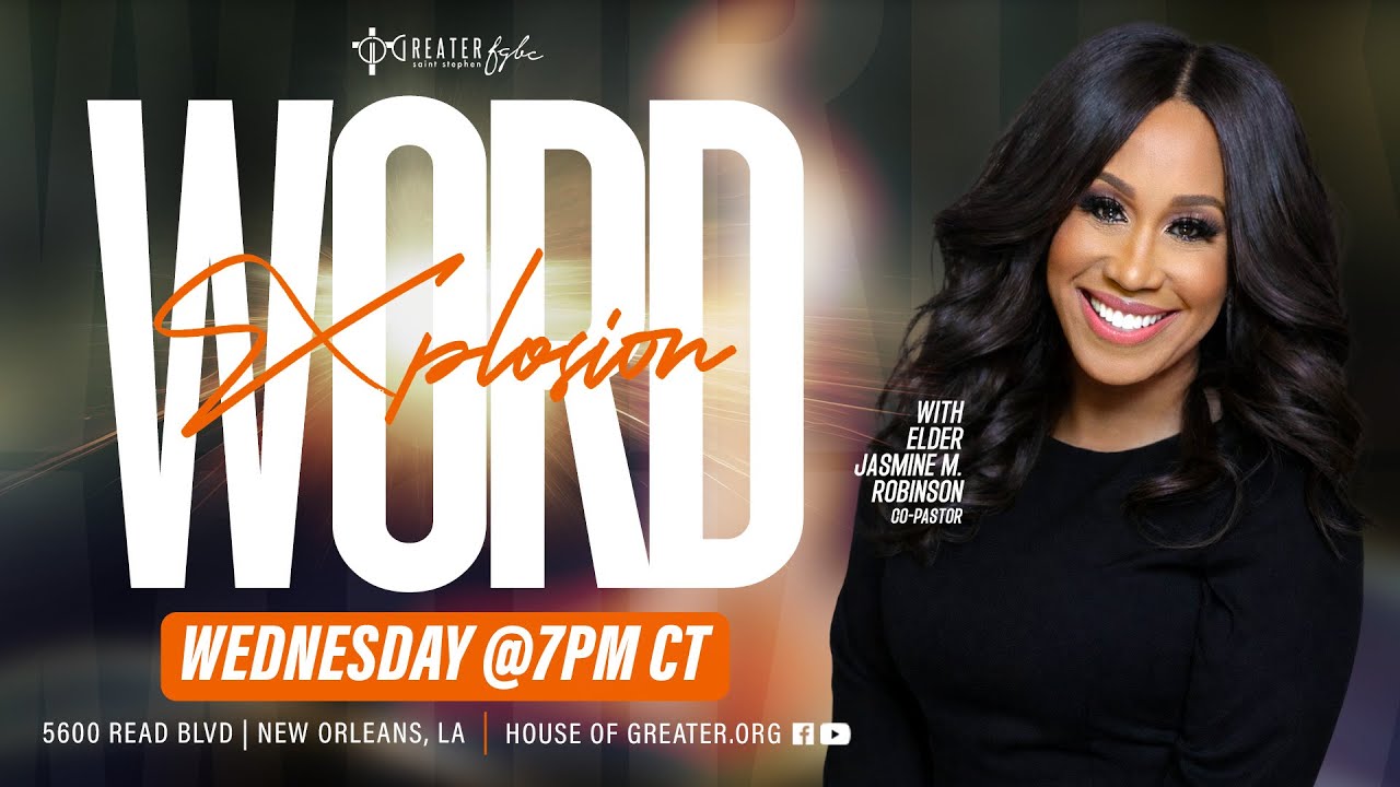 Co-Pastor Jasmine Robinson: 