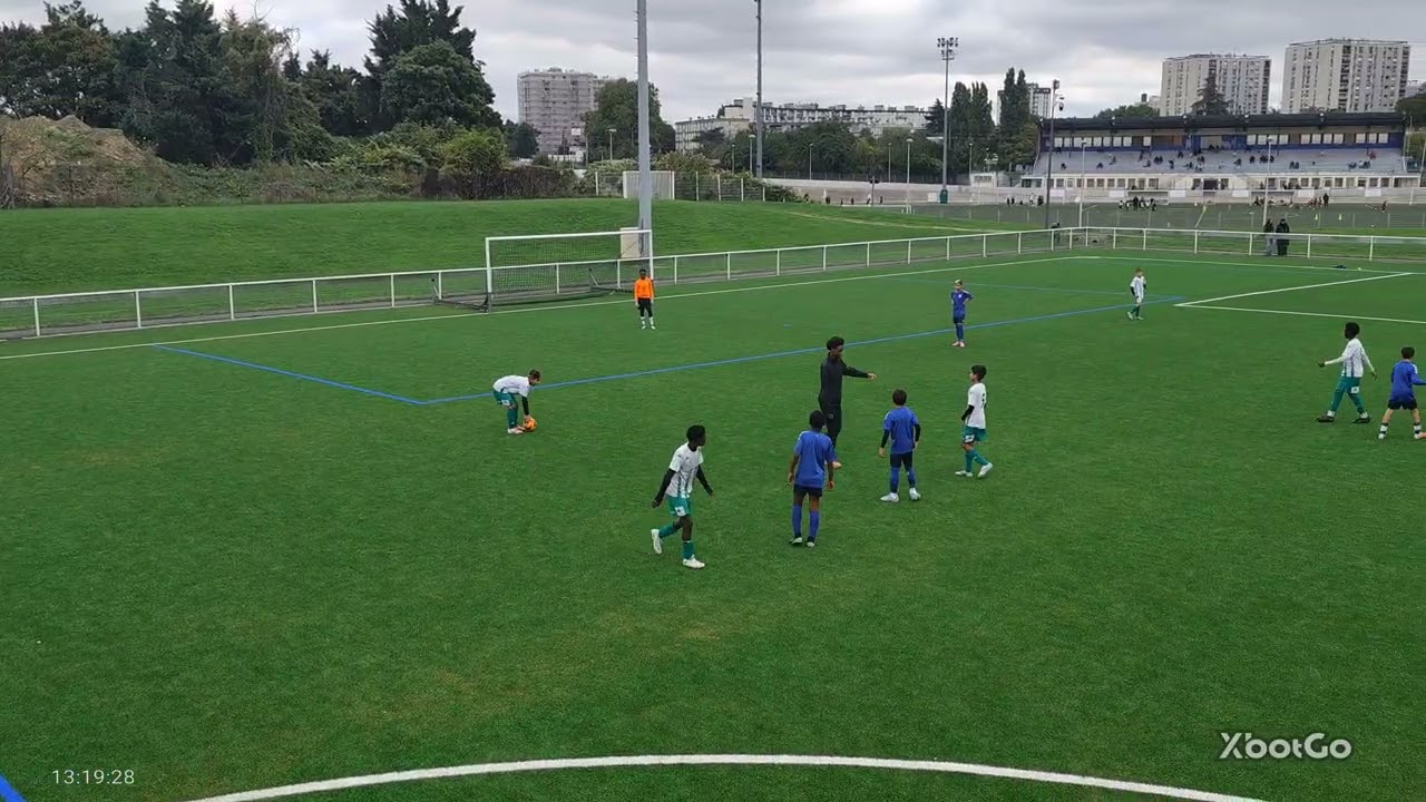CSV vs Villemoble / J1 (14-2)   2e mi-temps (caméra xbot)
