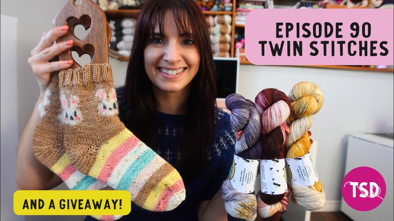 Knitting Podcast Episode 90 - Finished Socks, Hat and a GIVEAWAY!