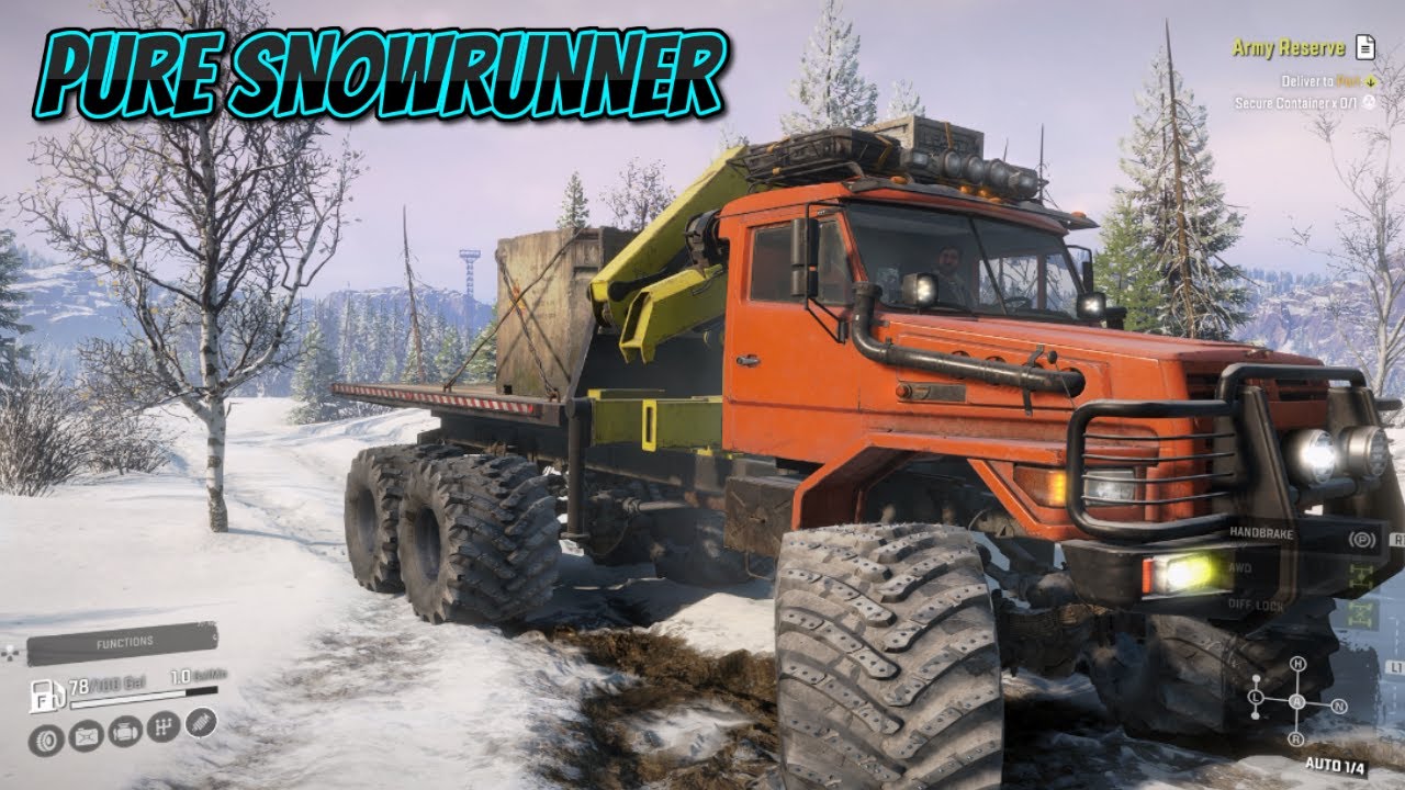 Army Reserve ..... Mission on Snowrunner