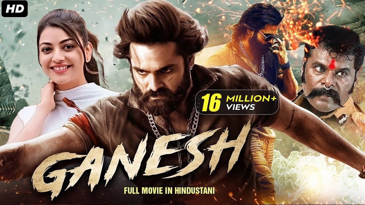 Ram Pothineni's GANESH Full Movie Dubbed In Hindustani | Kajal Agarwal, Ashish Vidyarthi, Rashmi