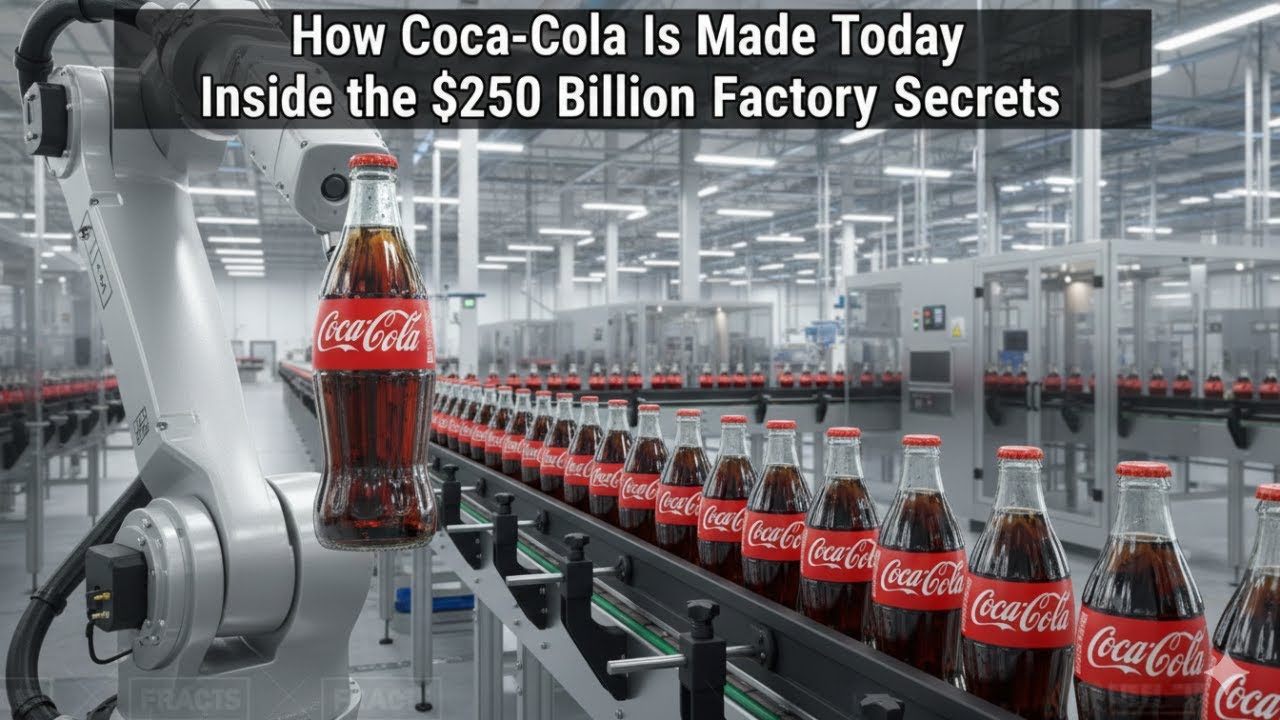 How Coca-Cola Is Made Today  Inside the $250 Billion Factory Secrets
