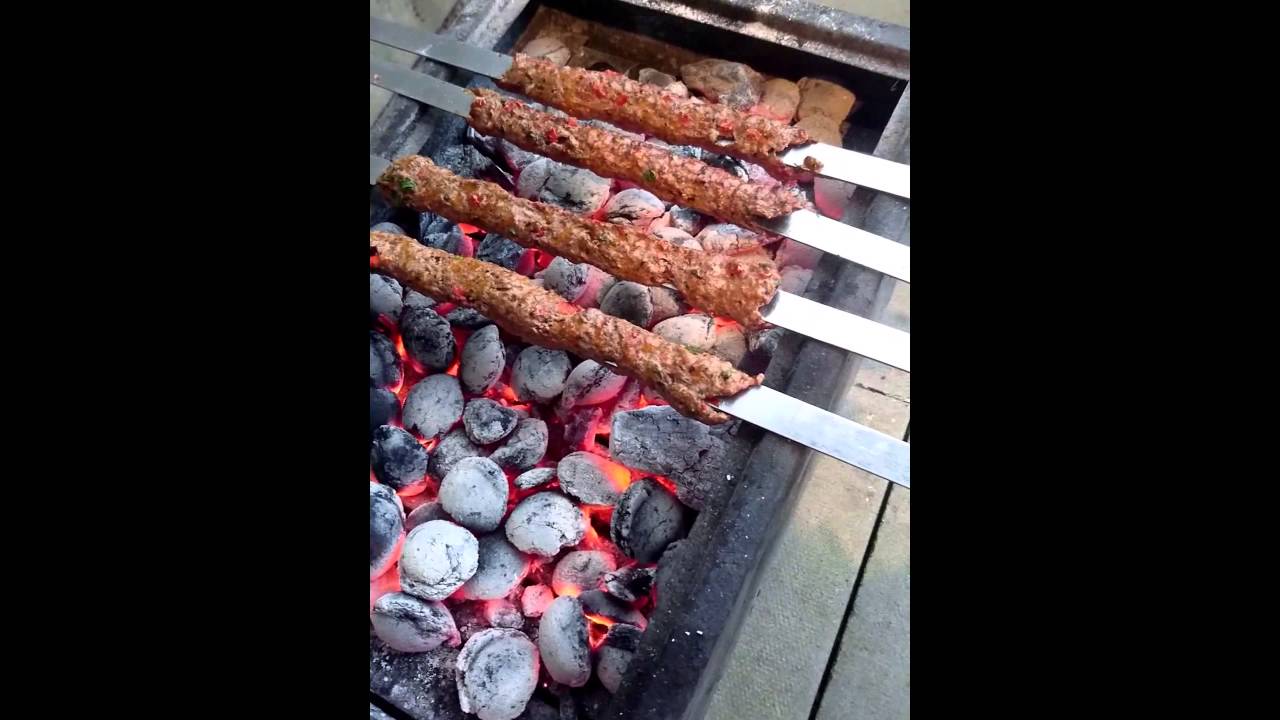 HaloodieFoodie's Adana Kebabs Part 2: Grilling on the BBQ