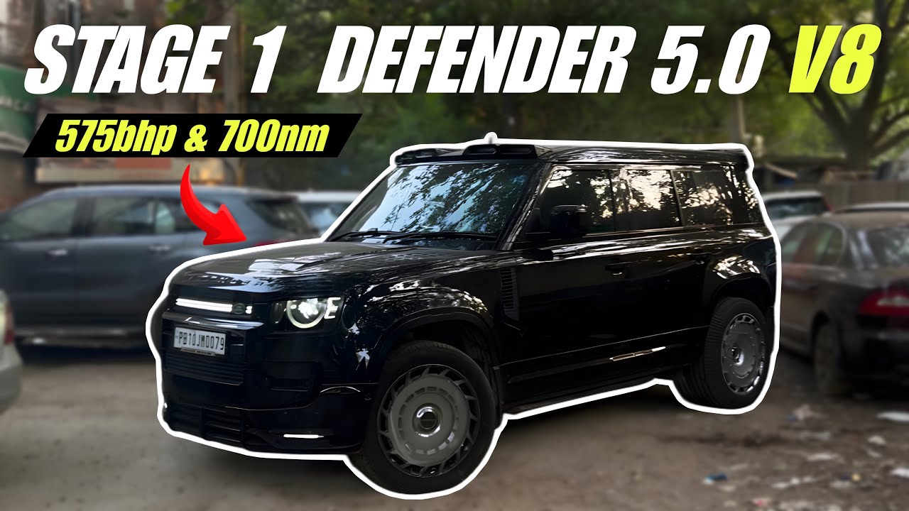 Driving the STAGE 1 DEFENDER V8 | Exhilarating performance 🚀