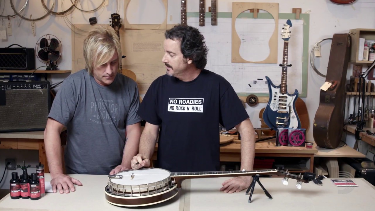 D'Addario Core: How to Change Strings on a Banjo