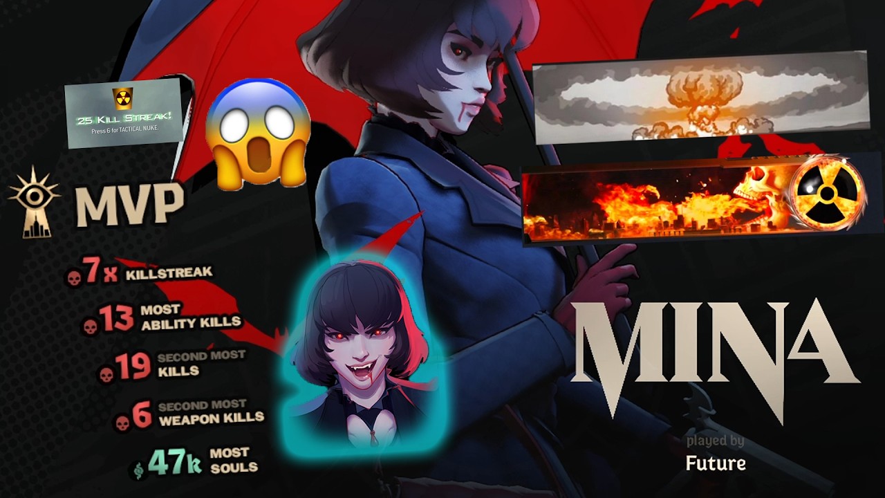 Mina Ha 💗 Nuclear kill streak
