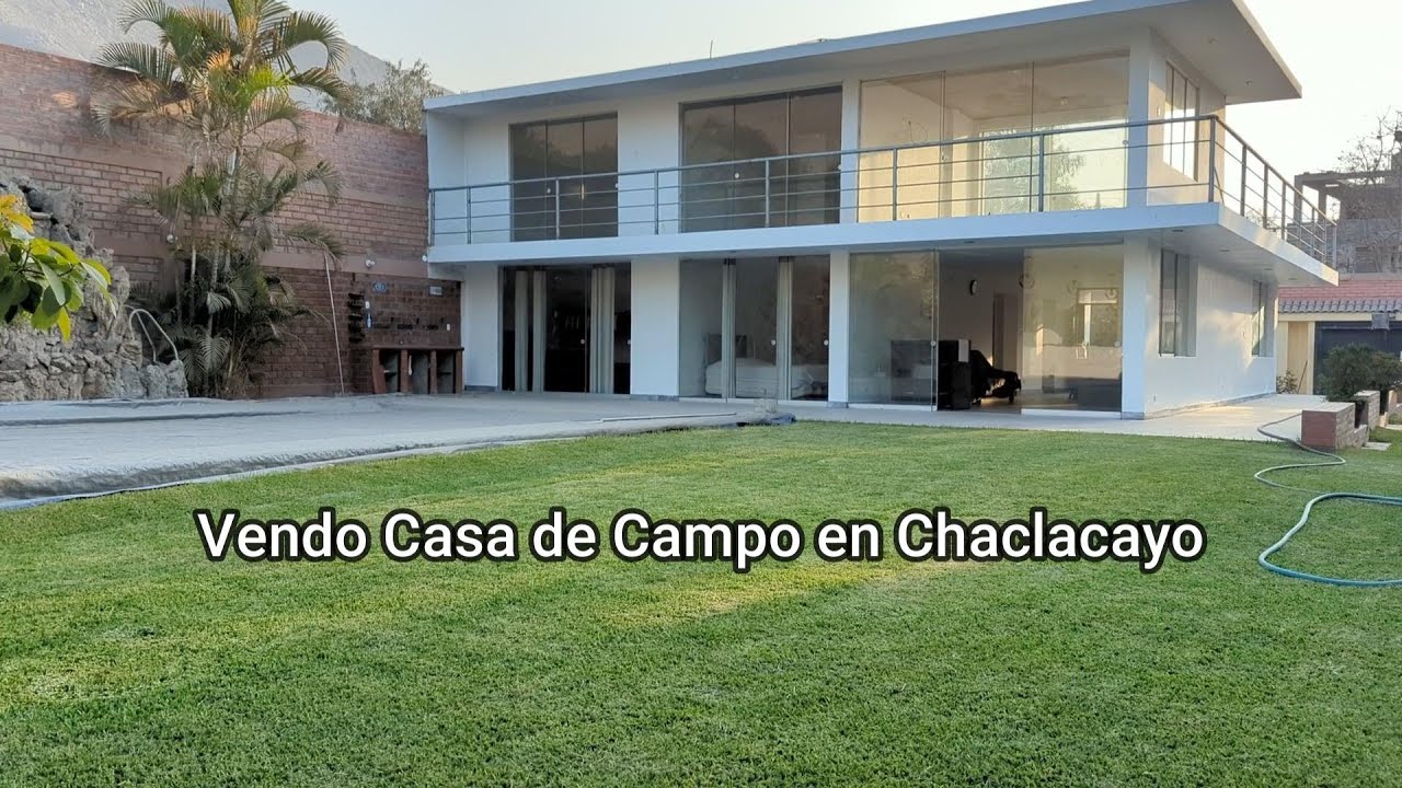 Vendo Casa de Campo en Chaclacayo Urb. Santa In&eacute;s, Calle Los Laureles