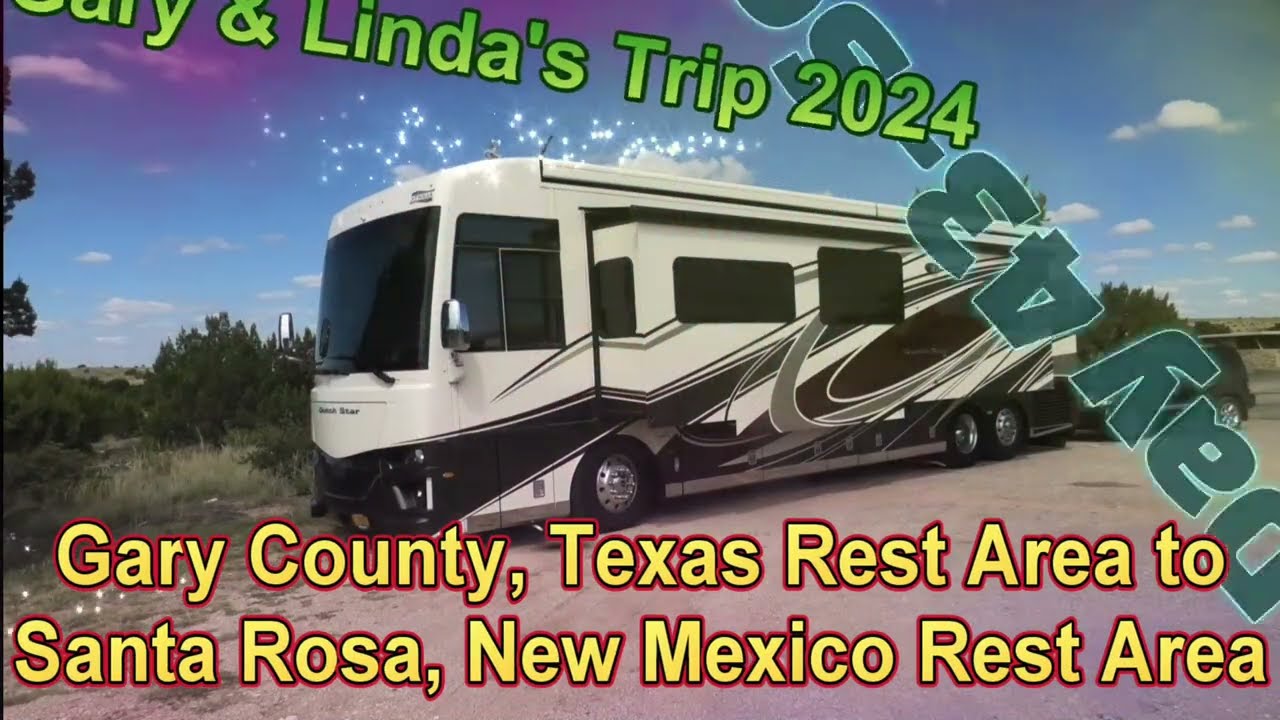 Day 43 September 1 Gary County, Texas Rest Area to Santa Rosa, New Mexico Rest Area