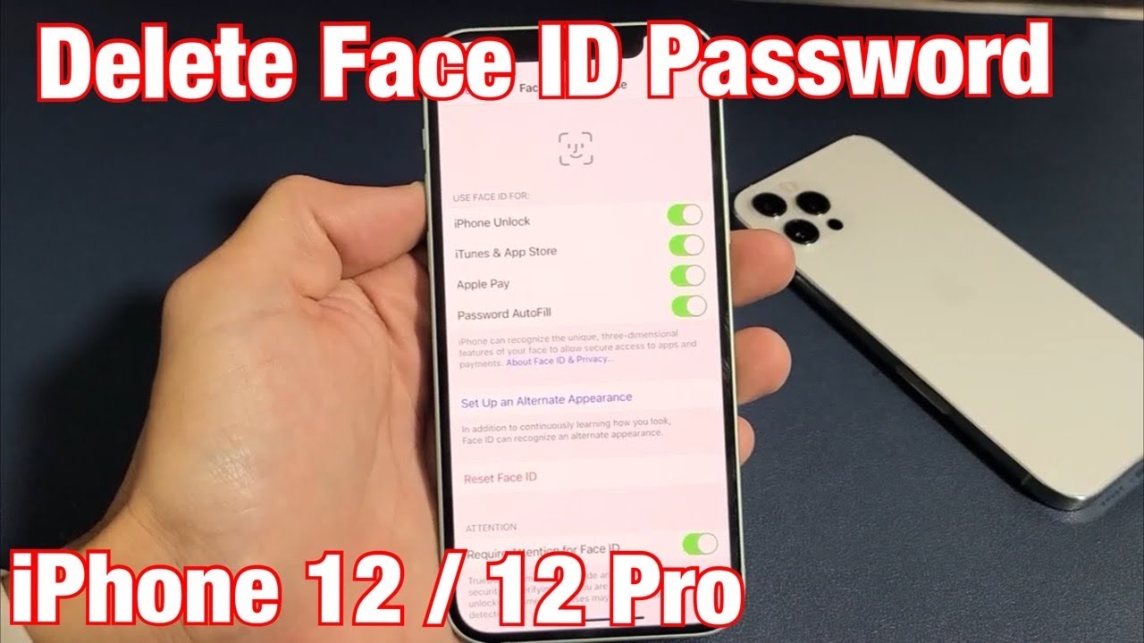 iPhone 12: как удалить пароль Face ID