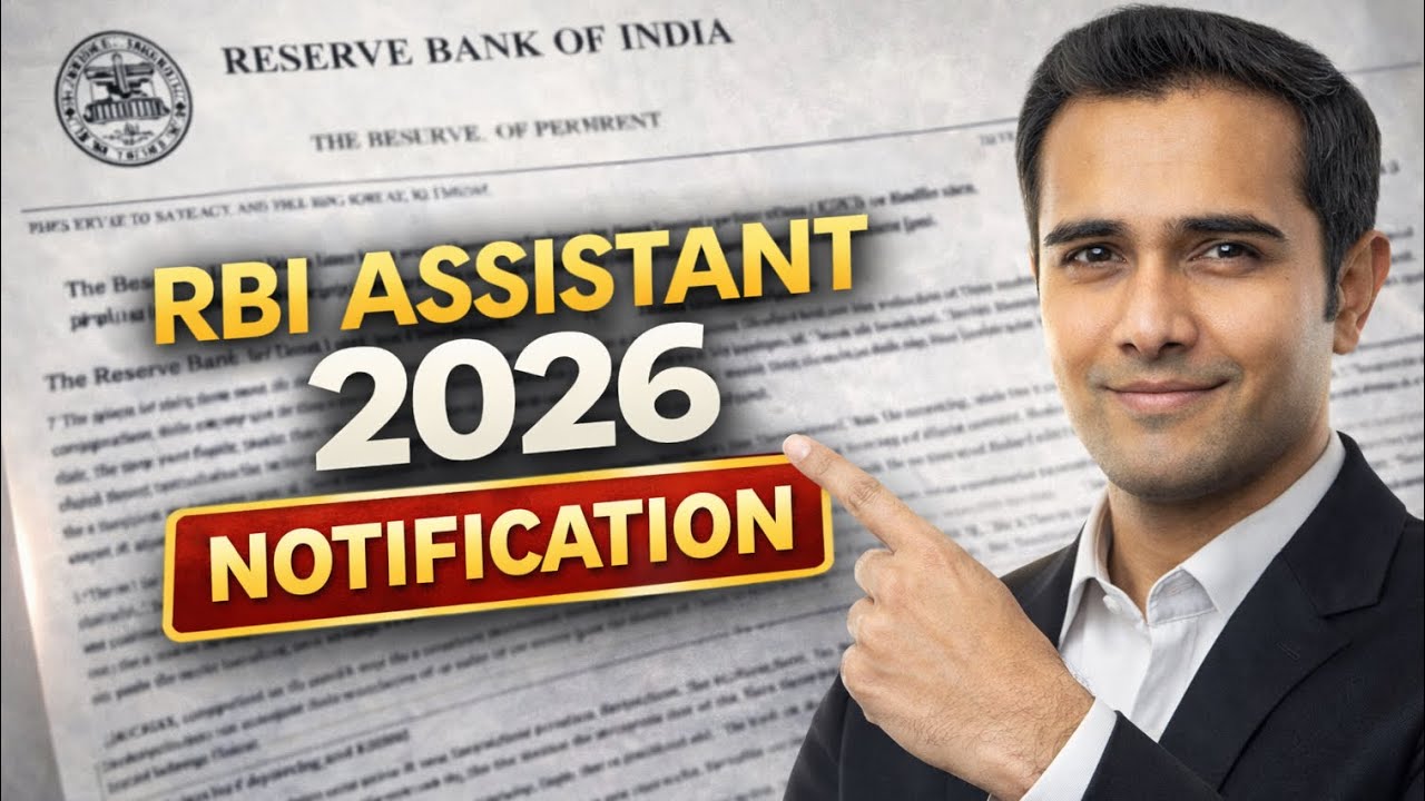 RBI Assistant 2026 Notification 🎉 | Exam Dates | Selection Process | Preparation