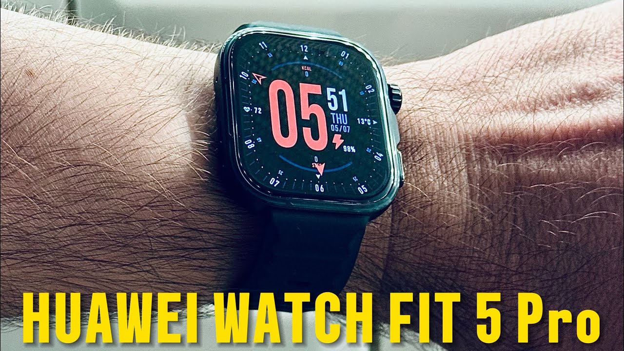 HUAWEI WATCH FIT 5 Pro - genialny zegarek! Jeden z moich ulubionych👌👏Test z Garmin Forerunner 970