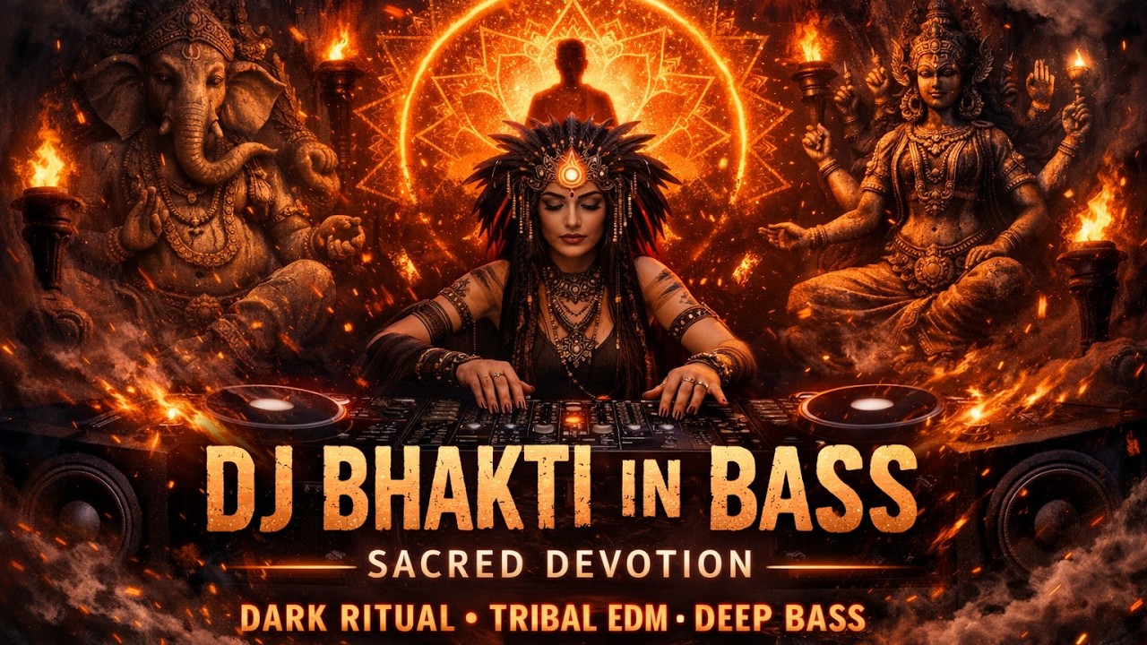DJ Bhakti in Bass Sacred Devotion Dark Ritual Tribal EDM Deep Bass Drop