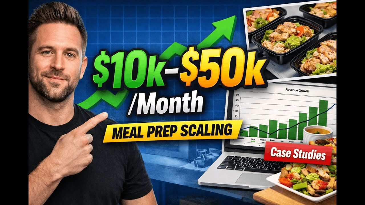 How We Scale Meal Prep Businesses to $10k&ndash;$50k/Month (Full Breakdown)