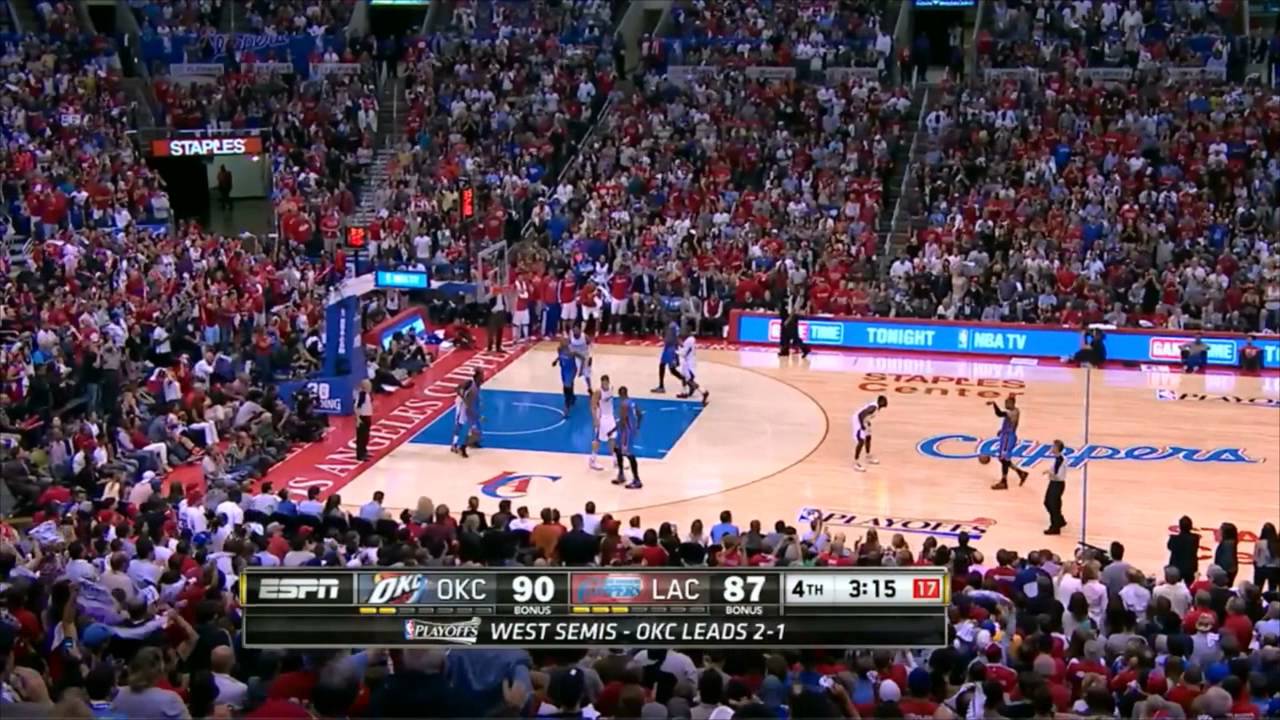 Clippers Game 4 Comeback Win vs Thunder - Fourth Quarter Highlights