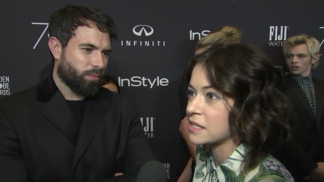 Tatiana Maslany and Tom Cullen face fame together